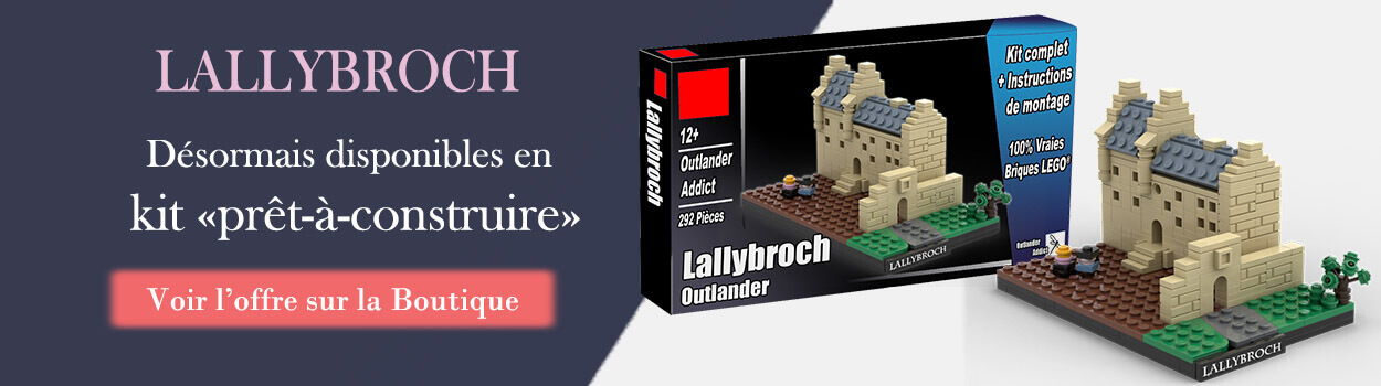 LEGO Lallybroch, the home of the Fraser - - Ready to Build LEGO set - Outlander,